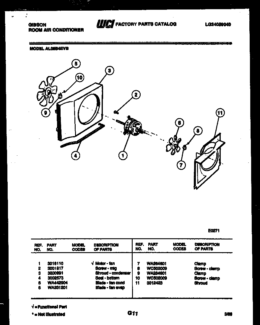 Air handling parts