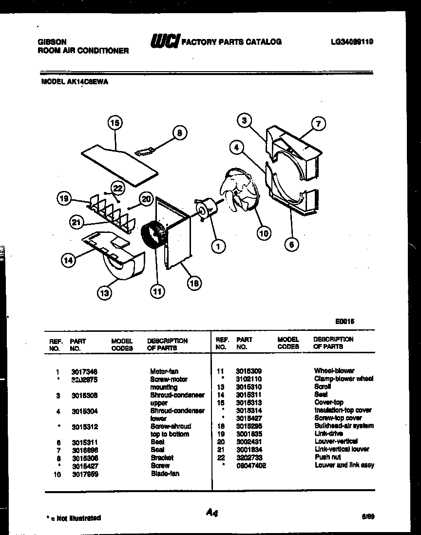 Air handling parts