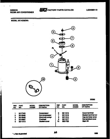Compressor parts