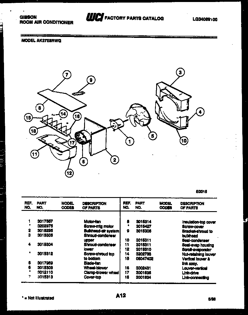 Air handling parts