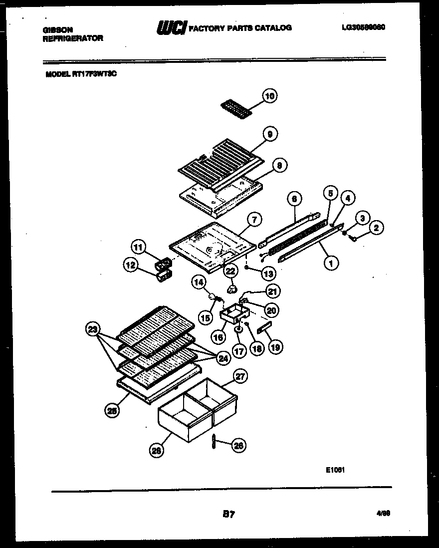 SHELVES AND SUPPORTS