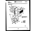 Gibson RT17F3WT3C system and automatic defrost parts diagram