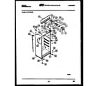 Gibson RT17F7WP3B cabinet parts diagram