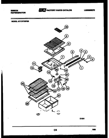 Shelves and supports