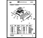 Gibson CGD2M4WSTC broiler drawer parts diagram
