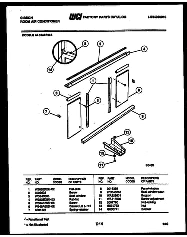 Installation parts