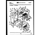 Gibson RT21F6WV3A cabinet parts diagram