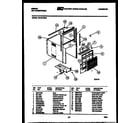 Gibson AS10C4SVB cabinet parts diagram