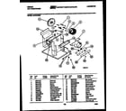 Gibson AS10C4SVB electrical and air handling parts diagram