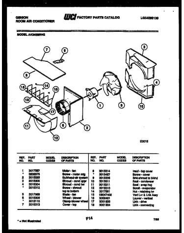 Air handling parts