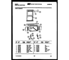 Gibson AK24E6RVG cabinet and installation parts diagram