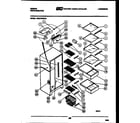 Gibson RS22F8WS1B shelves and supports diagram