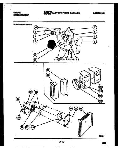Refrigerator control assembly, damper control assembly and f