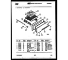 Gibson CGC3M3WSTD broiler drawer parts diagram