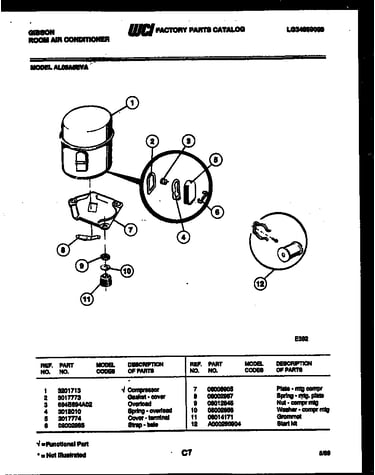Compressor parts