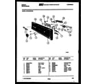 Gibson SP24C6DWGB console and control parts diagram