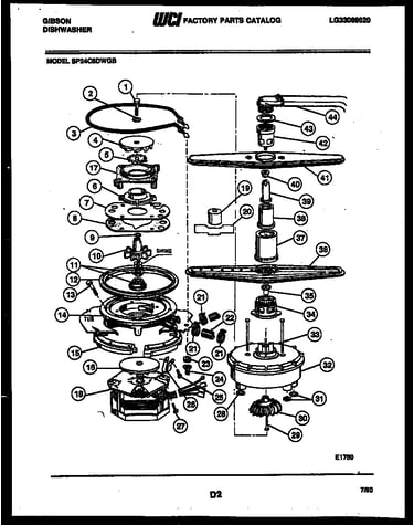 Motor pump parts