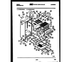 Gibson RD21F9WT3D cabinet parts diagram