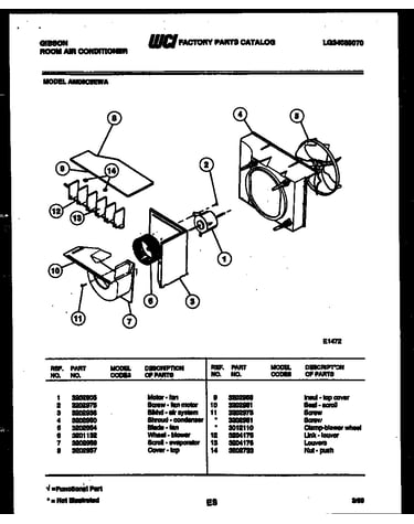 Air handling parts