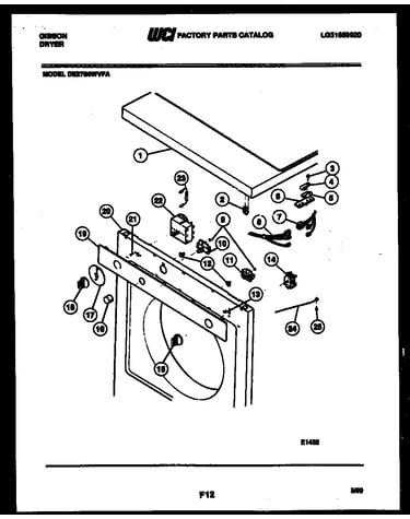 Console and control parts