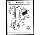 Gibson RD14F2WW2A system and automatic defrost parts diagram