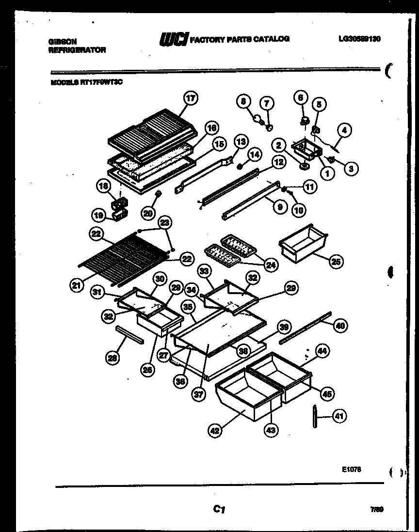 Shelves and supports