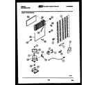 Gibson RD19F9WV3B system and automatic defrost parts diagram