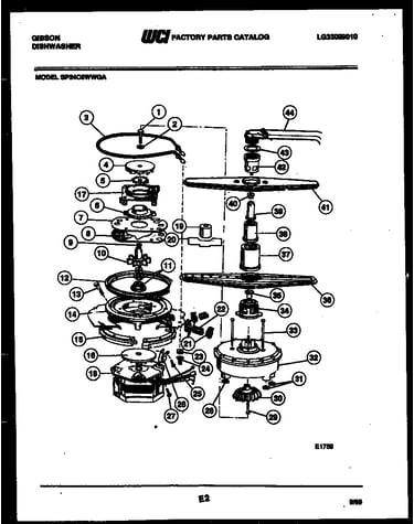 Motor pump parts