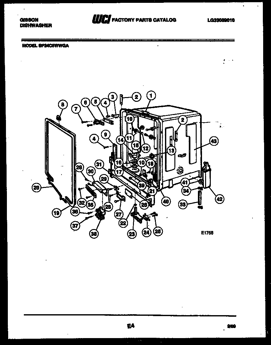 Inner tub parts