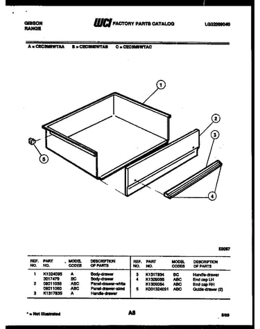 Drawer parts