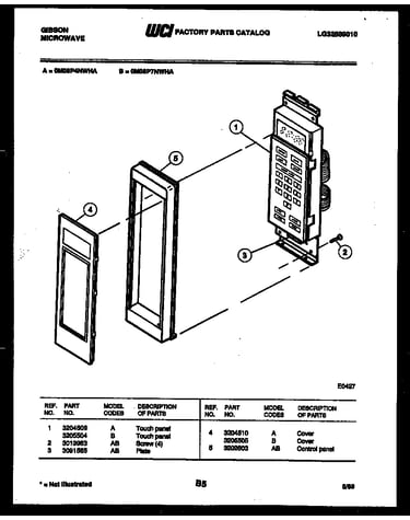 Control parts