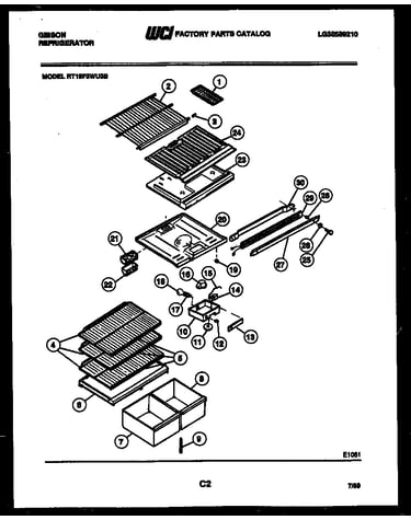 Shelves and supports
