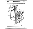 Gibson RT19F8WT3E door parts diagram