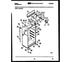 Gibson RT19F8WT3E cabinet parts diagram