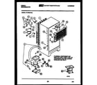 Gibson RT19F8WT3E system and automatic defrost parts diagram