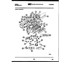 Gibson RT19F8WT3E ice maker and installation parts diagram