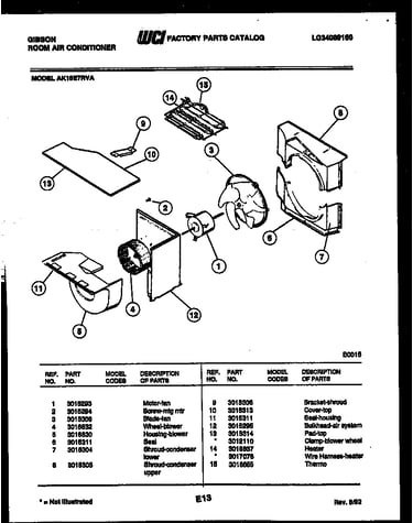Air handling parts