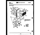 Gibson RT17F3WT3D system and automatic defrost parts diagram