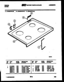 Cooktop parts