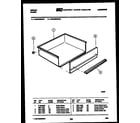 Gibson CEC3S5WSAC drawer parts diagram