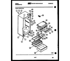 Gibson RVG12C1WT2A cabinet parts diagram