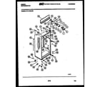 Gibson RT17F9WU3B cabinet parts diagram