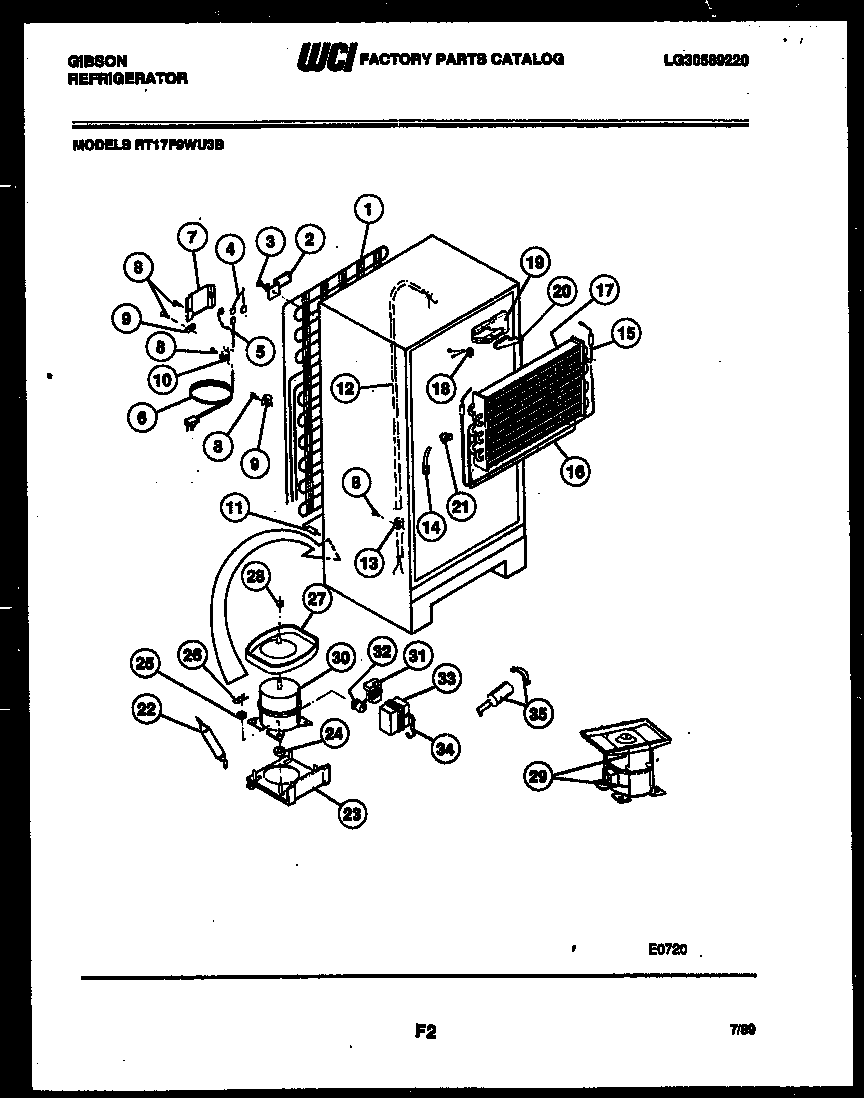 SYSTEM AND AUTOMATIC DEFROST PARTS