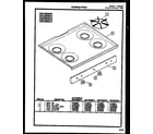 Gibson CGC3M2WSTB cooktop parts diagram