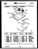 Cooktop and broiler parts