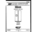 Gibson RS24F9WT1E front cover diagram