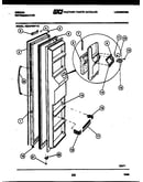 Freezer door parts