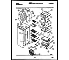 Gibson RS24F9WT1E shelves and supports diagram