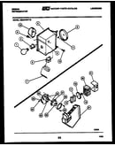Refrigerator control assembly, damper control assembly and f