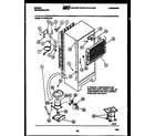 Gibson RT19F8WT3G system and automatic defrost parts diagram